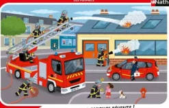 Puzzle Cadre - Les Pompiers