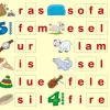 Puzzle Cadre - Lær å lese (små bokstaver) (en Norvégien)