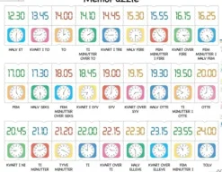 Puzzle Cadre - MemoPuzzle (en Danois)