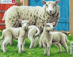 Puzzle Cadre - Moutons