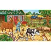 Puzzle cadre - 15 pièces : La vie à la ferme