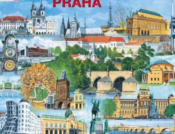 Puzzle Cadre - Prague