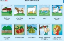 Puzzle Cadre - 2 Puzzles Cadres - Apprendre l'Anglais : Read and Look 11-12 (en Anglais)
