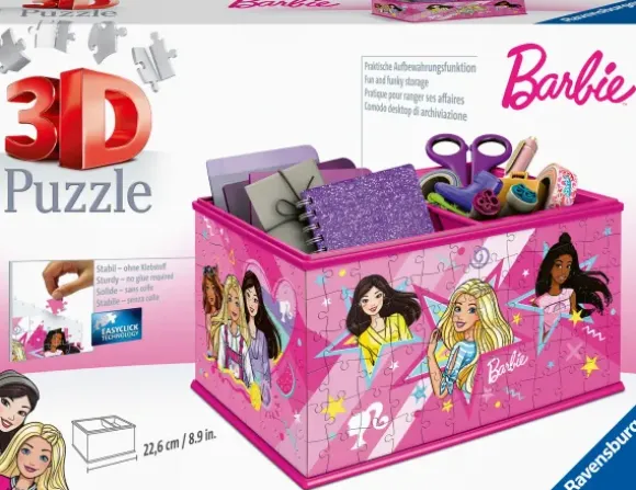 Puzzle 3D - Boite de Rangement - Barbie