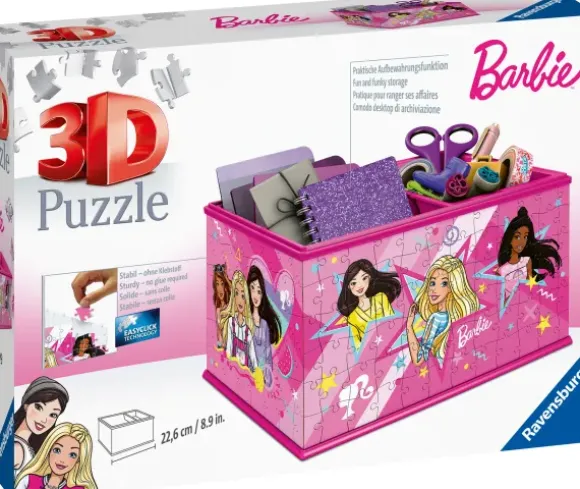 Puzzle 3D - Boite de Rangement - Barbie