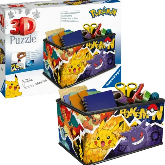 Puzzle 3D - Boite de Rangement - Pokémon