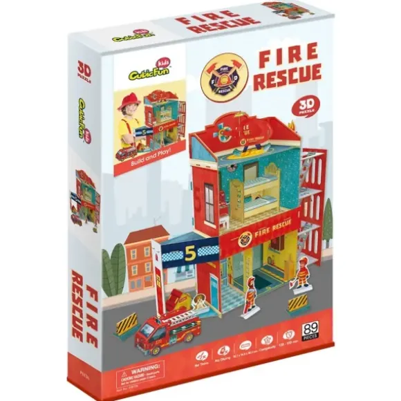 Puzzle 3D - Fire Rescue