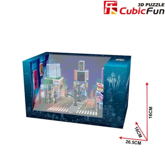 Puzzle 3D - Magic Box - New York (Difficulté: 4/6)