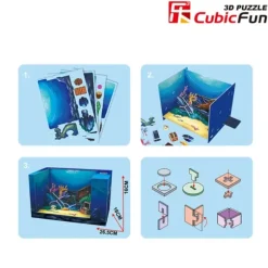 Puzzle 3D - Magic Box - Underwater World (Difficulté: 4/6)