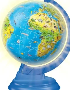 Puzzle 3D - Mappemonde en Allemand