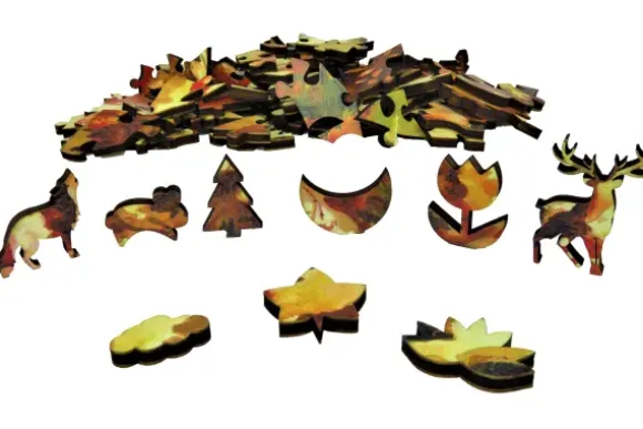 Puzzle en Bois - Amie de la Forêt