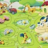 Puzzle en Bois - Animaux de la Ferme