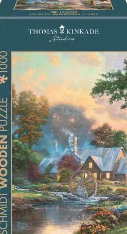 Puzzle en bois - Le Vieux Moulin à Eau