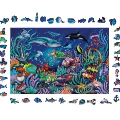 Puzzle en Bois - Marin