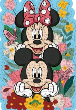 Puzzle en Bois - Mickey & Minnie