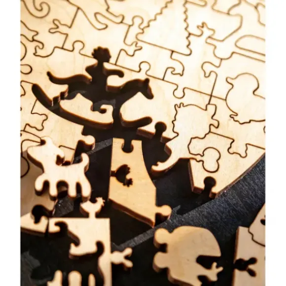 Puzzle en Bois - Portrait d'Enfants