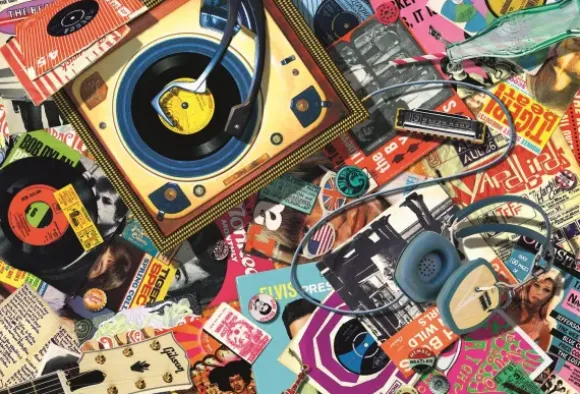 Puzzle en Bois Premium Line - Dans Le Monde De La Musique
