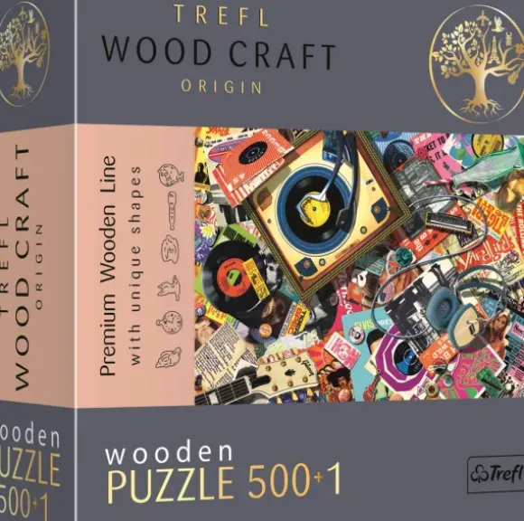 Puzzle en Bois Premium Line - Dans Le Monde De La Musique