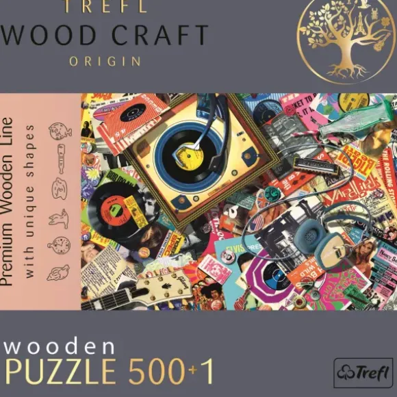 Puzzle en Bois Premium Line - Dans Le Monde De La Musique