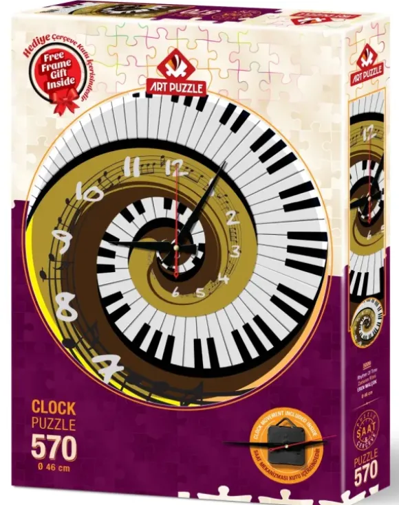 Puzzle Horloge - Rythme du Temps