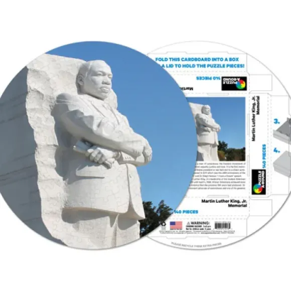 Puzzle Rond déjà assemblé - Mémorial Martin Luther King