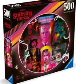 Puzzle Rond - Phénomènes Surnaturels - Stranger Things