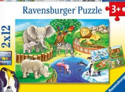 2 Puzzles - Animaux du Zoo