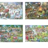 4 Puzzles - Au Fil Des Saisons