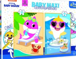 2 Puzzles - Baby Maxi Puzzle - Baby Shark