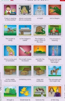 2 Puzzles Cadres - Apprendre l'Anglais : Read and Look 29-30 (en Anglais)