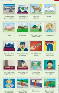 2 Puzzles Cadres - Apprendre l'Anglais : Read and Look 27-28 (en Anglais)