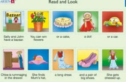 2 Puzzles Cadres - Apprendre l'Anglais : Read and Look 17-18 (en Anglais)