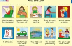 2 Puzzles Cadres - Apprendre l'Anglais : Read and Look 15-16 (en Anglais)