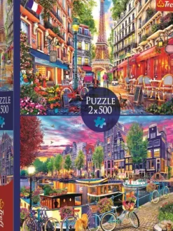 2 Puzzles - Capitales Européennes