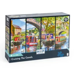 4 Puzzles - Croiser les Canaux