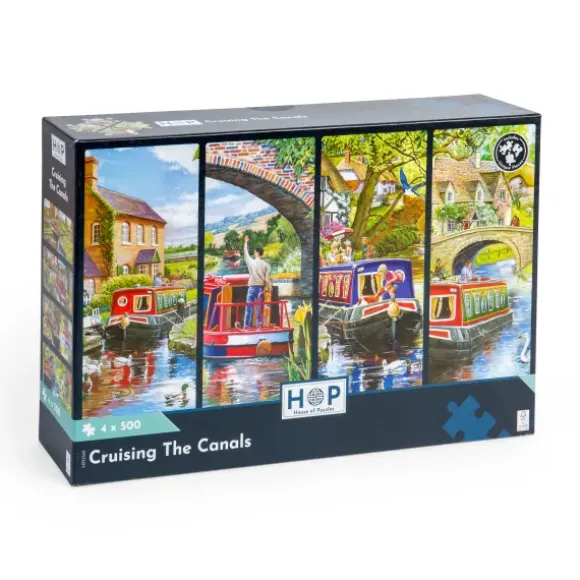 4 Puzzles - Croiser les Canaux