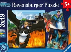 3 Puzzles - Dragons