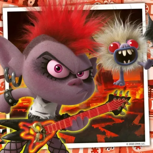 3 Puzzles - DreamWorks - Trolls World Tour