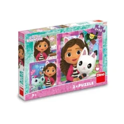 3 Puzzles - Gabby et ses Amis
