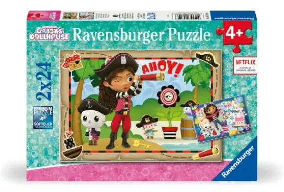 2 Puzzles - Gabby's Dollhouse