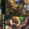 2 Puzzles - Je Suis Groot - Marvel Les Gardiens De La Galaxie