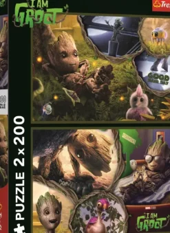 2 Puzzles - Je Suis Groot - Marvel Les Gardiens De La Galaxie