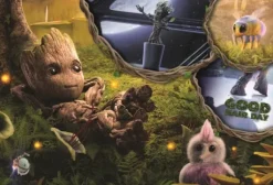 2 Puzzles - Je Suis Groot - Marvel Les Gardiens De La Galaxie