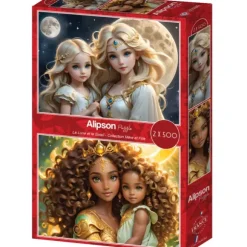 2 Puzzles - La Lune et le Soleil - Collection Mère et Fille