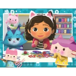 4 Puzzles - La Maison de Poupée de Gabby
