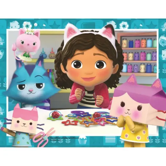 4 Puzzles - La Maison de Poupée de Gabby