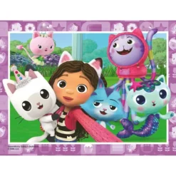 4 Puzzles - La Maison de Poupée de Gabby