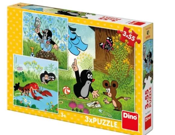 3 Puzzles - La Petite Taupe