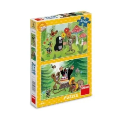 2 Puzzles - La Petite Taupe : Fête