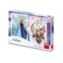 2 Puzzles - La Reine des Neiges : Anna & Elsa